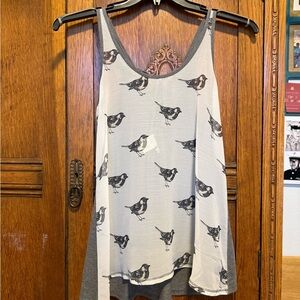 Gray Sleeveless Top by Eloise